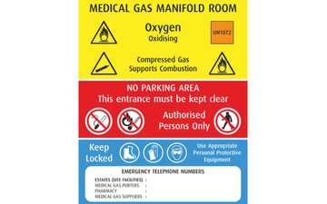 Medical Gas Manifold Room