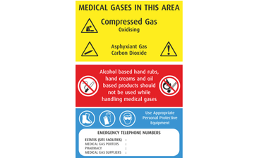 Medical Gases in this Area