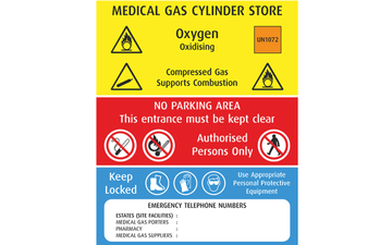 Medical Gas Cylinder Store