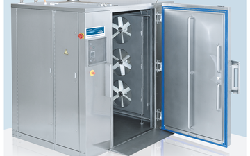 A CRYOLINE CF cryogenic food cabinet freezer from BOC