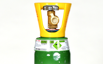 Suremix CO2/N2 dispense gas for dispensing beer & lager